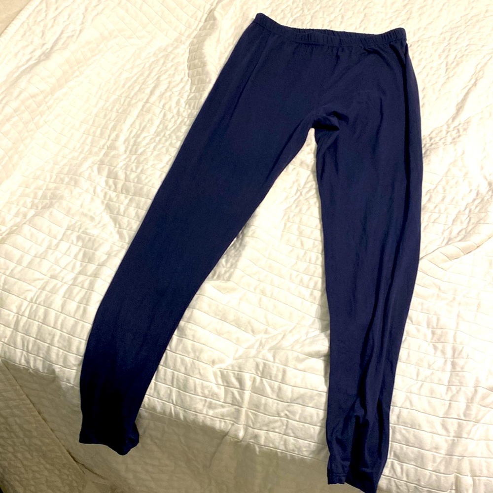 Navy blue leggings